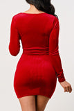 No One Like Her Mini Dress - Red