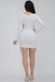 Deja Vu Mini Dress - White