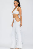 That’s All Me Pants Set - White