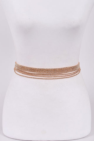Fit You In Chain Belt - Gold