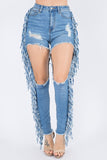 Distressed Jeans For Girls