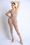 Ring Me Up Jumpsuit - Nude