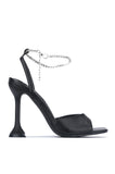 Fell For You Chain Heels - Black