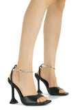 Fell For You Chain Heels - Black