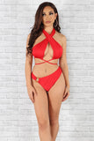 Summer Babe 2 Piece Bikini - Red