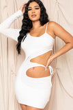 Wanna Be Your Lover  Mini Dress - Ivory