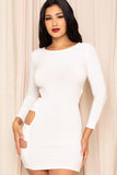 Check Me Out Mini Dress - White