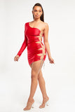 So Irresistible Mini Dress - Red