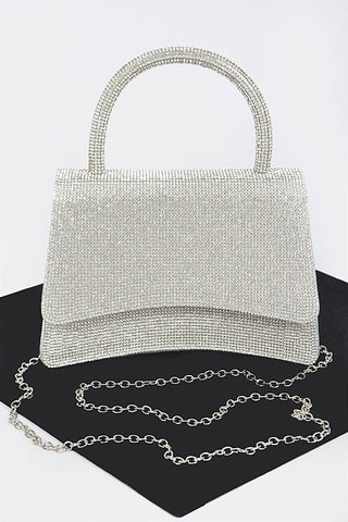 Spark All Night Handbag - Silver