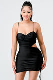 Forever A Hottie Mini Dress - Black