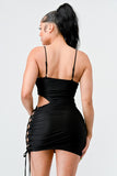 Forever A Hottie Mini Dress - Black