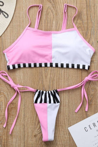 Summer Ready 2 Piece Bikini - Pink /Combo