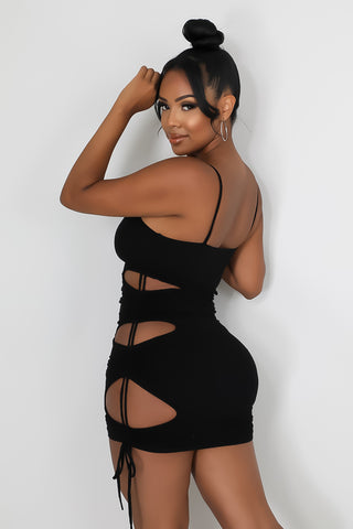 Anything For You Mini Dress - Black