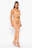 Coming In Hot Mesh Jumpsuit - Nude