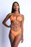 Do You See Me 3 Piece Bikini Set- Orange